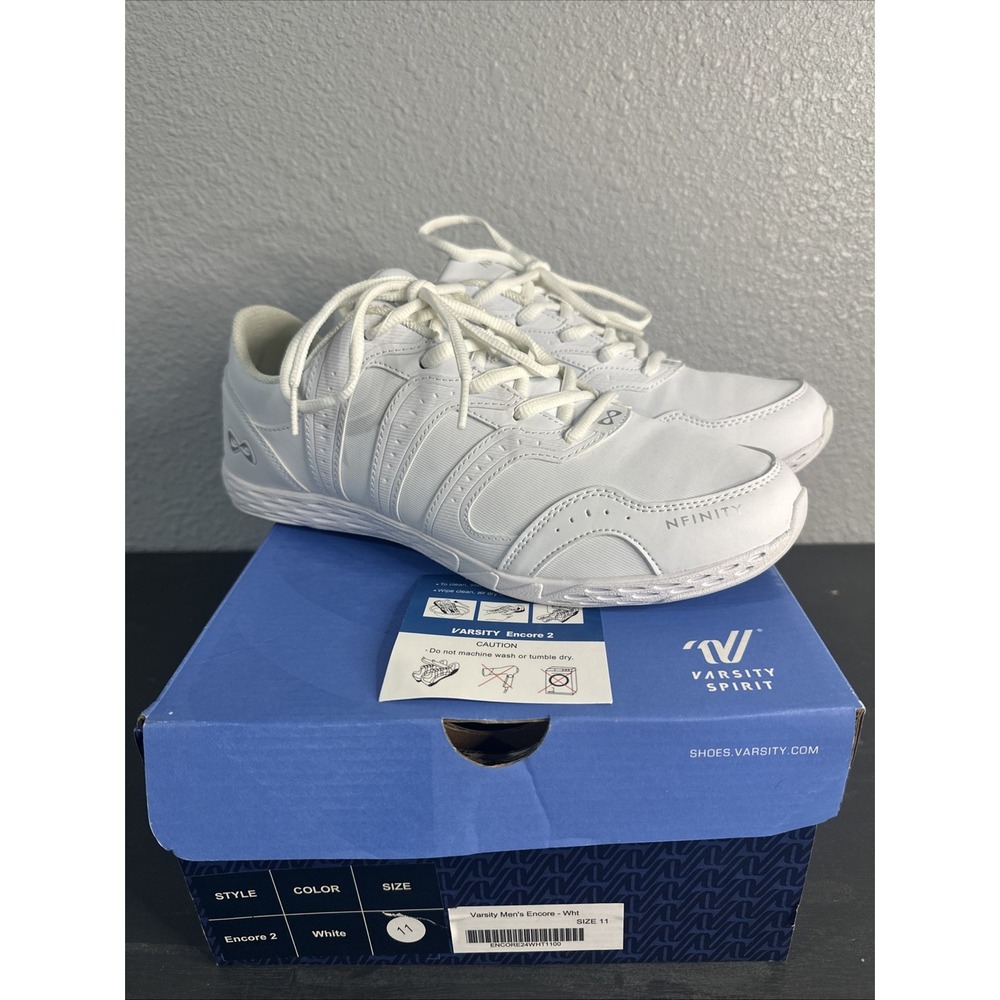NEW Nfinity Encore Rival 2 Cheer Shoes, Sneakers‎ Men's Size 11 New w/ Box